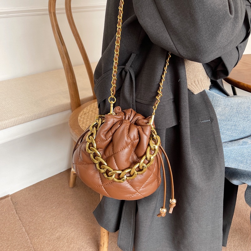 Túi Đeo Chéo Đính Đá Phong Cách Hàn Quốc Dễ Phối Đồ