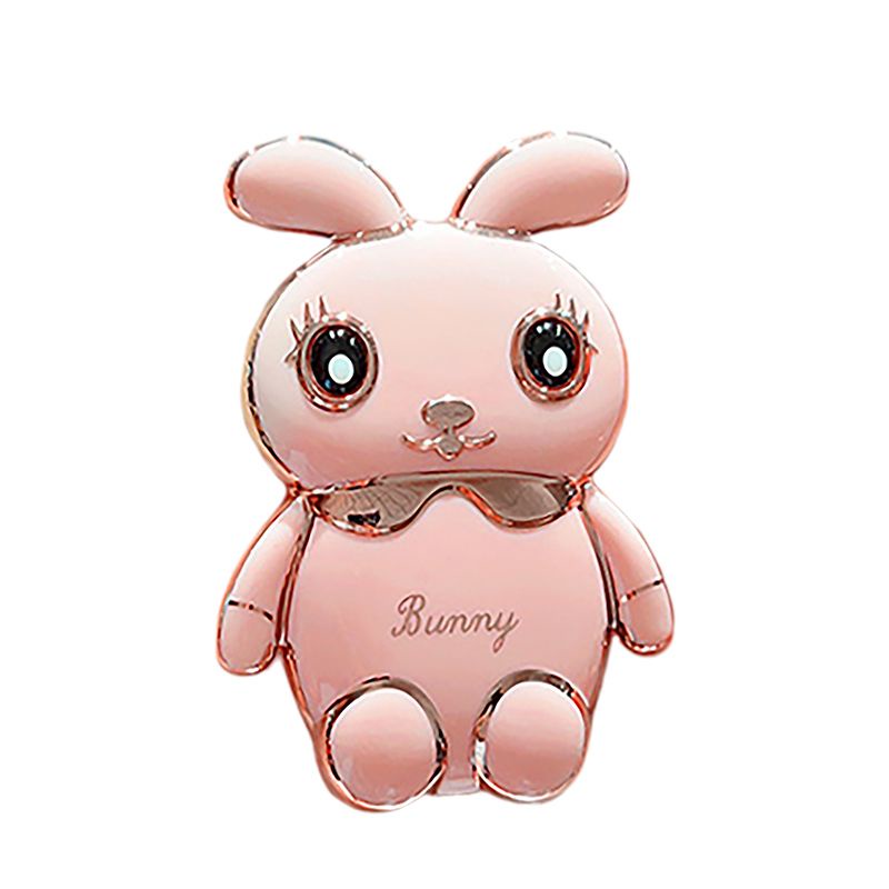 Ốp Điện Thoại Hình Thỏ Hoạt Hình 3D Có Đệm Khí Và Dây Đeo Cho iphone