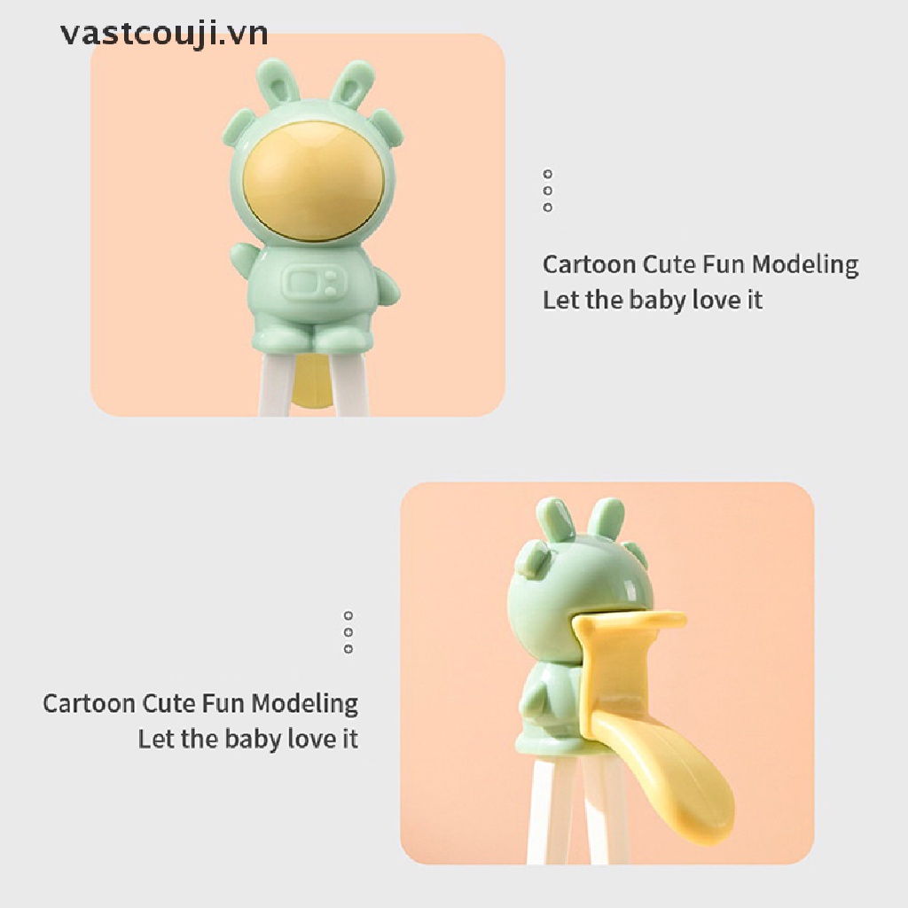 Dụng Cụ Tập Ăn Họa Tiết Hoạt Hình Xinh Xắn Dành Cho Bé