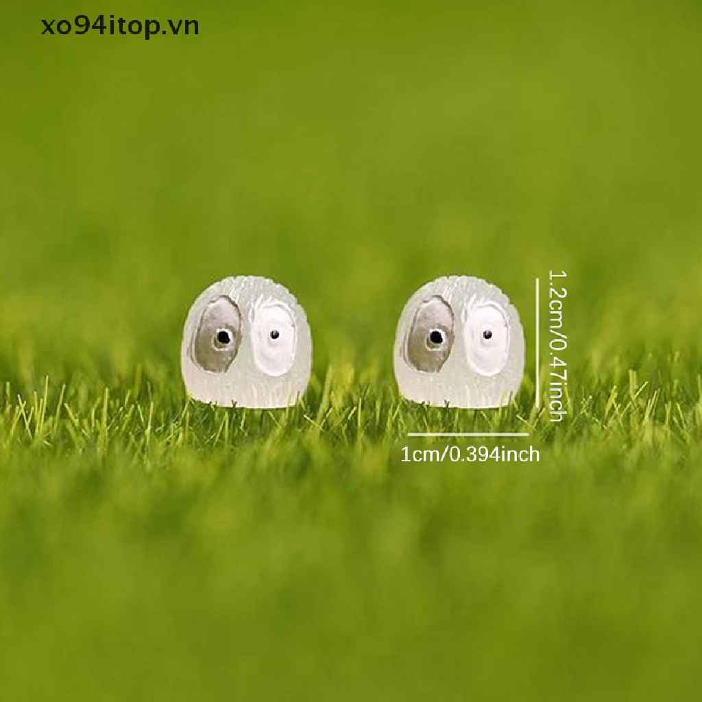 Xoitop Set 5 Mô Hình Người Ngoài Hành Tinh Mini Phát Sáng Trong Bóng Tối Trang Trí Tiểu Cảnh