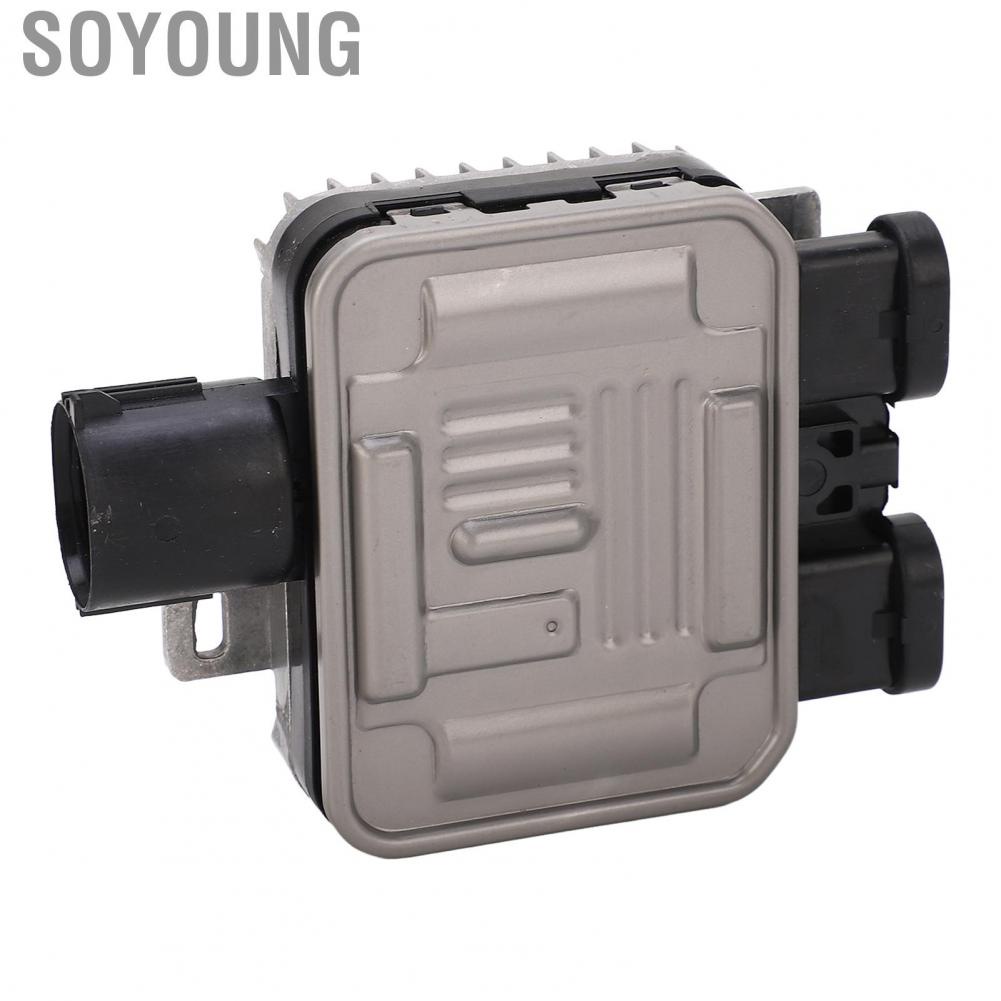 Soyoung Relay Radiator Control Module  Cooling Fan Unit 31305106 Easy To Install Durable Perfect Match High Performance Metal for Vehicle