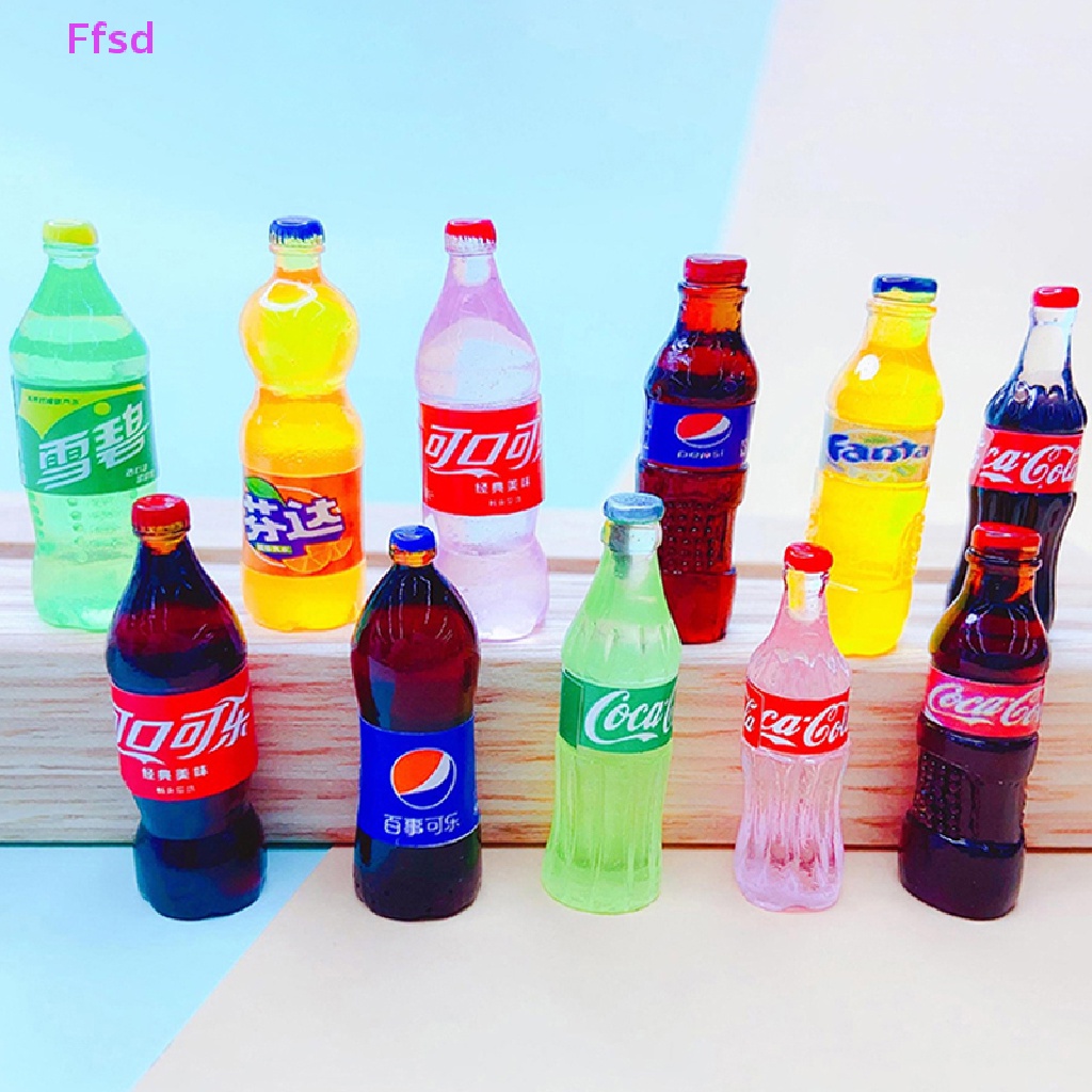 Bộ 5 Mô Hình Đồ Uống Mini Tự Trang Trí Ốp Điện Thoại