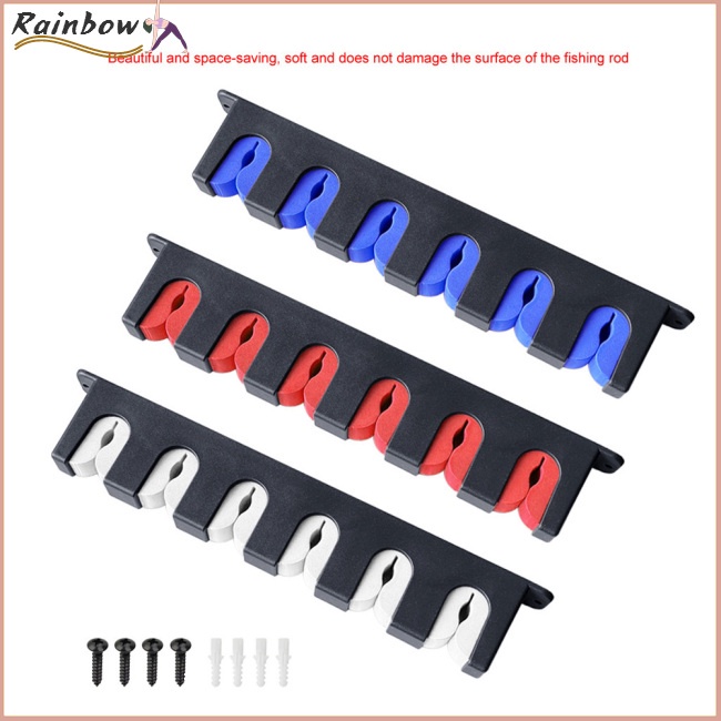 Giá Đỡ Cần Câu Cá Gắn Tường / Trong Nhà / Ngoài Trời Tiện Lợi