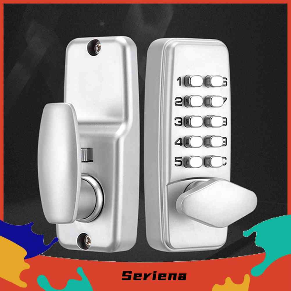 Ổ Khóa Cửa Kỹ Thuật Số Bằng Kim Loại Chống Thấm Nước Siêu Bền Tiện Dụng Cho Gia