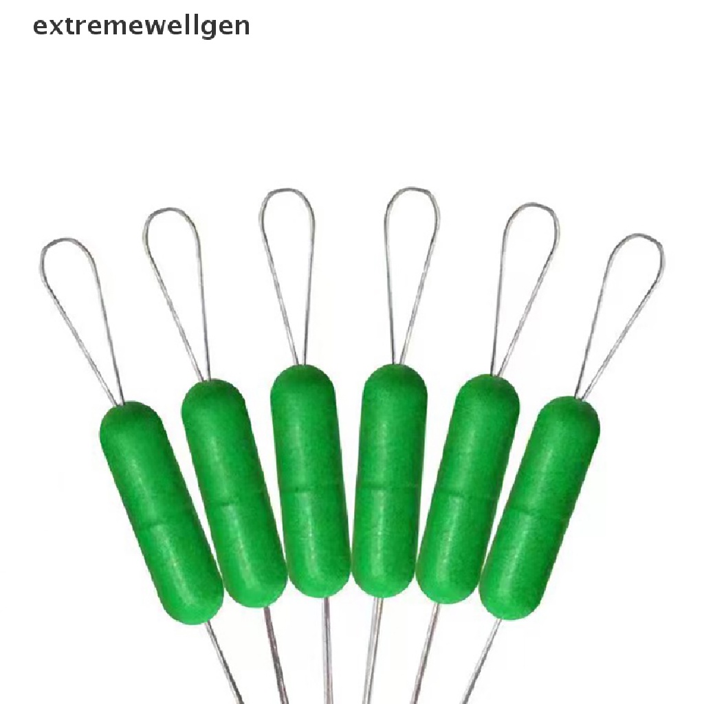 Set 300 Phụ Kiện Câu Cá Bằng Silicon Màu Đen Hình Oval