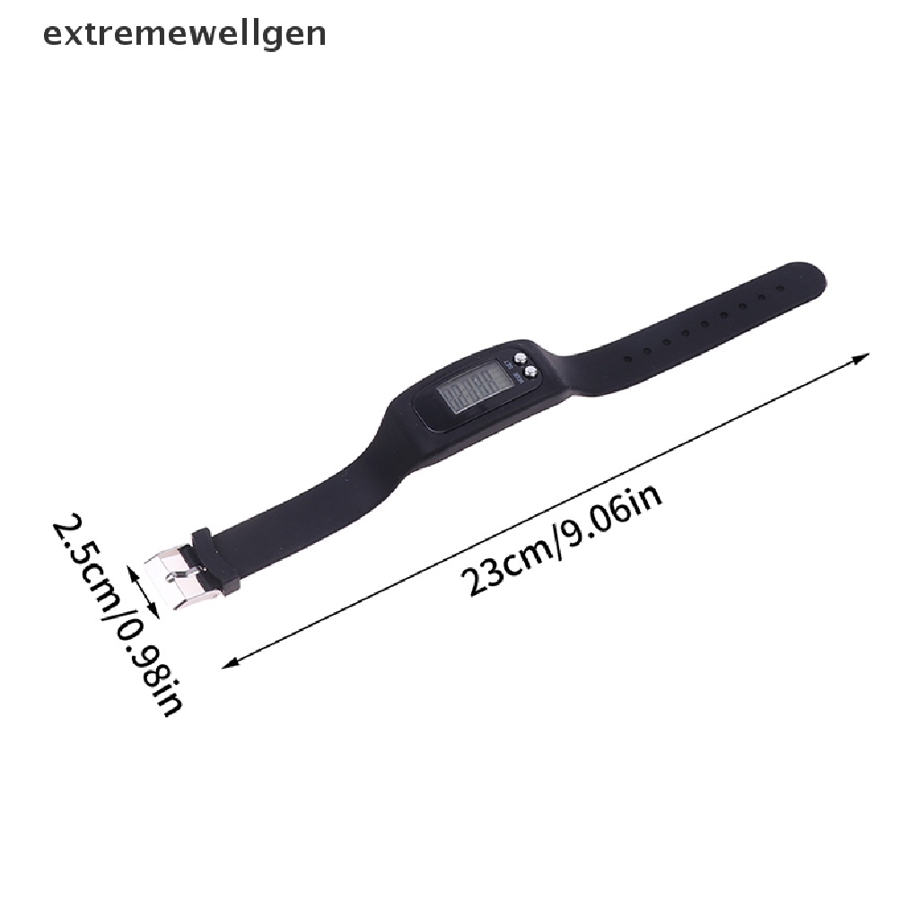 Đồng Hồ Đếm Bước Màn Hình LCD Kỹ Thuật Số Hỗ Trợ Theo Dõi Calories / Bước Chân Khi Tập Thể Thao