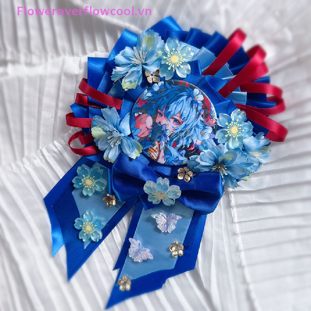 Ghim Cài Áo Đính Nơ Ruy Băng Phong Cách Lolita Cổ Điển