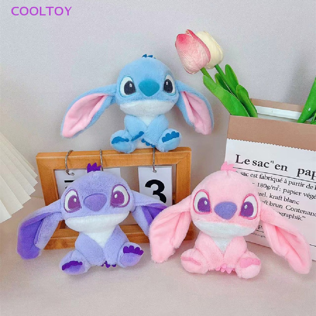 Móc Khóa Hình Stitch Nhồi Bông Hoạt Hình Dễ Thương