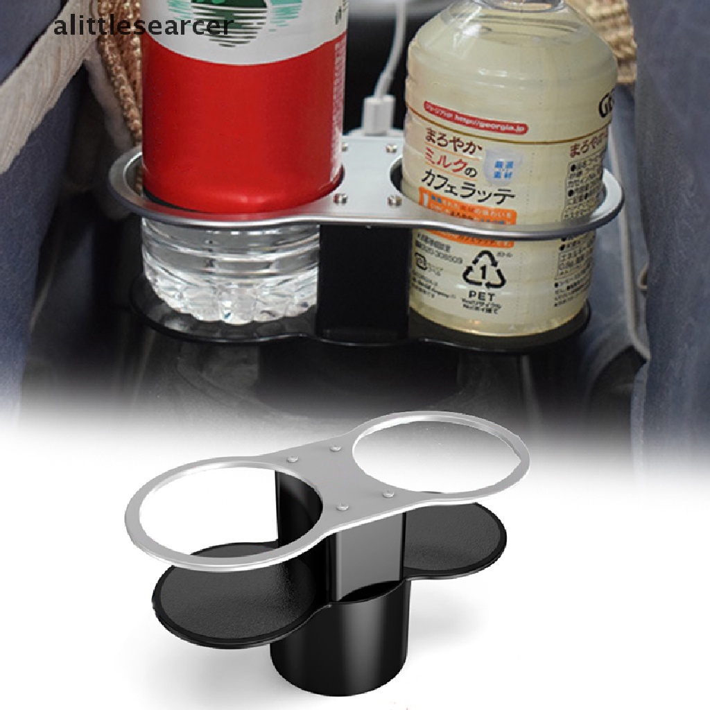 Giá Đỡ Cốc Uống Nước Hai Lỗ Tự Động Thông Dụng Cho Xe Hơi