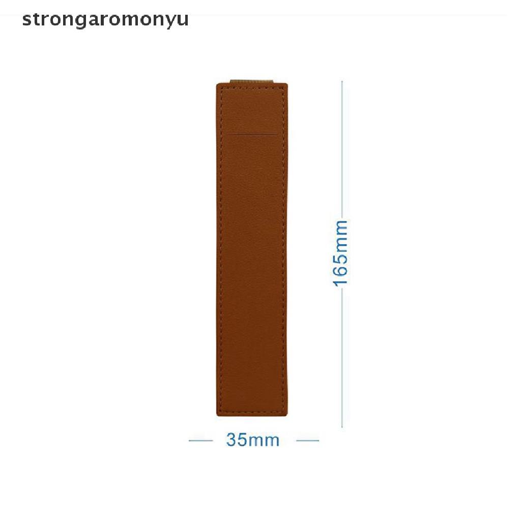 Túi Đựng Bút Bằng Da PU Co Giãn Nhiều Màu 8-1.5 Inch Có Thể Điều Chỉnh