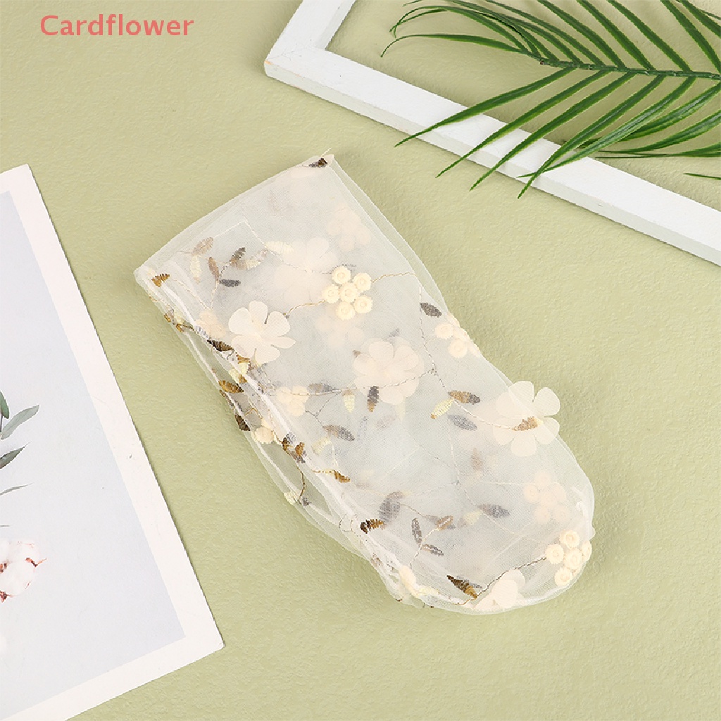 1 Đôi Tất Lưới Mỏng Trong Suốt In Hoa Đơn Giản Thời Trang Xuân Hè < Cardflower > Mới