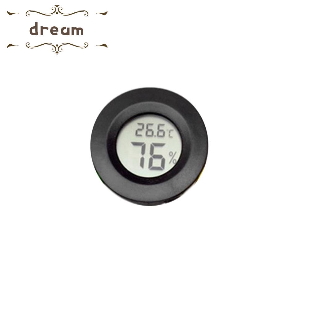 【DREAMLIFE】Thermometer Hygrometer Detector Display Electronic Meter Mini LCD Digital