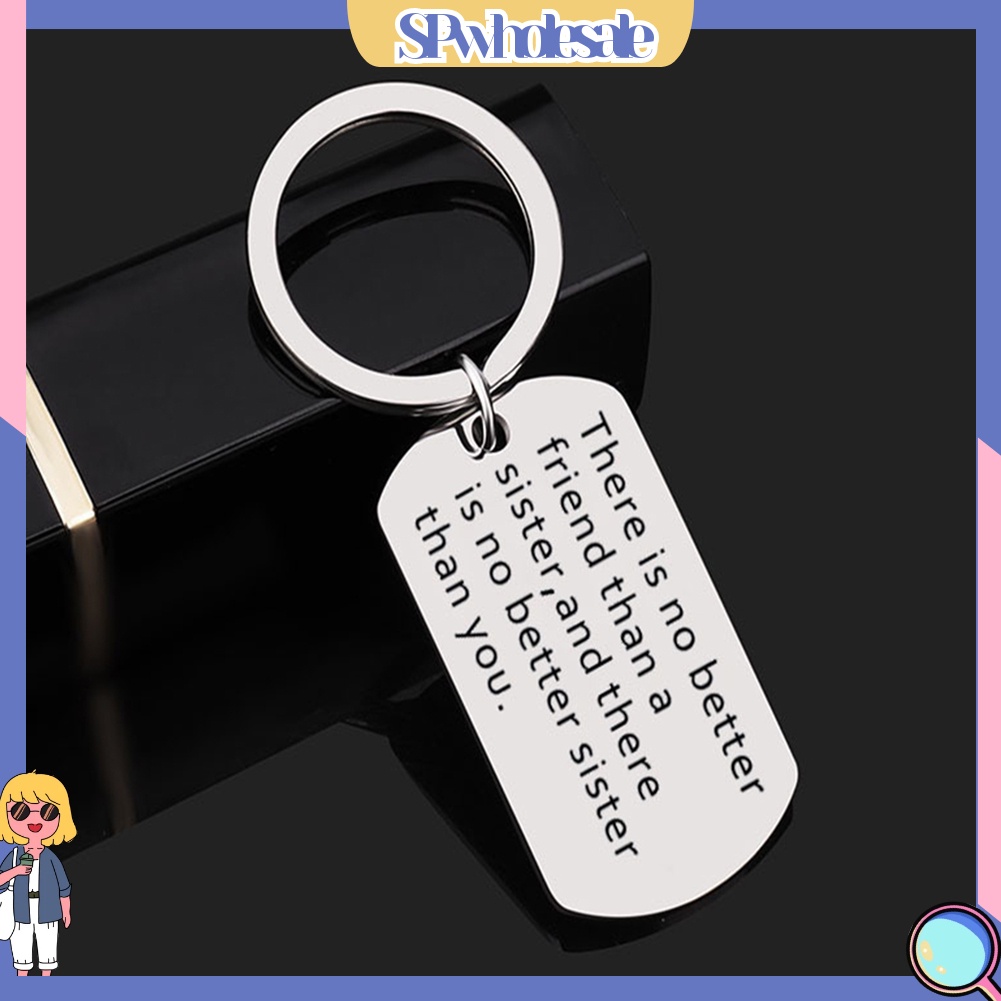 <SPwholesale> Giá Đỡ Chìa Khóa Bằng Thép Không Gỉ In Chữ Dùng Để Trang Trí