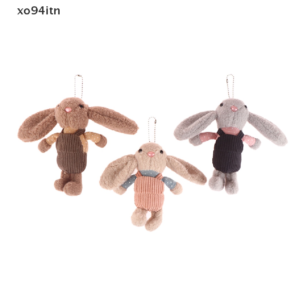 Móc Khóa Thỏ Nhồi Bông 16cm Dễ Thương