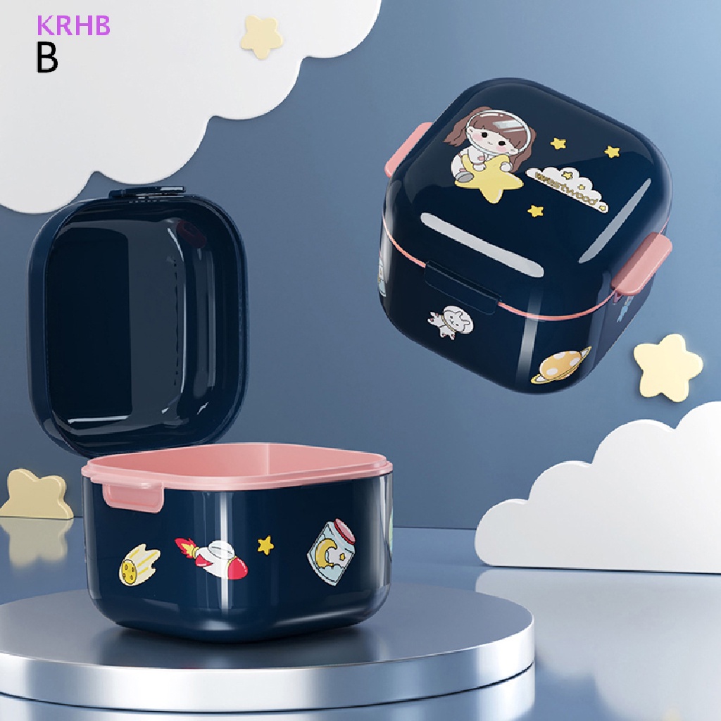 Hộp Bảo Vệ Răng Chỉnh Hình KRHB Kèm Gương Mới