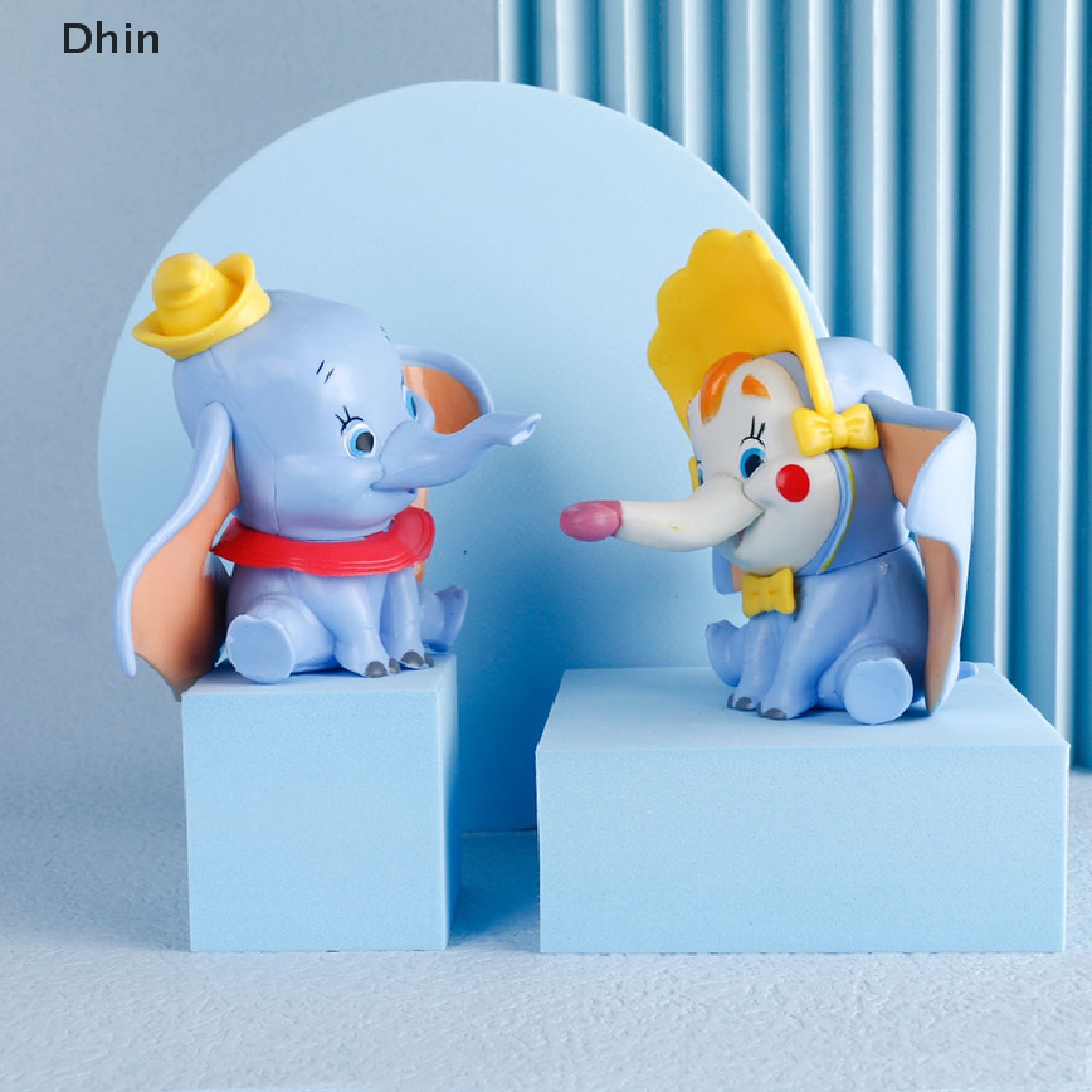 DISNEY Mô Hình Voi Dumbo Bằng Pvc Xinh Xắn Dành Cho Bé