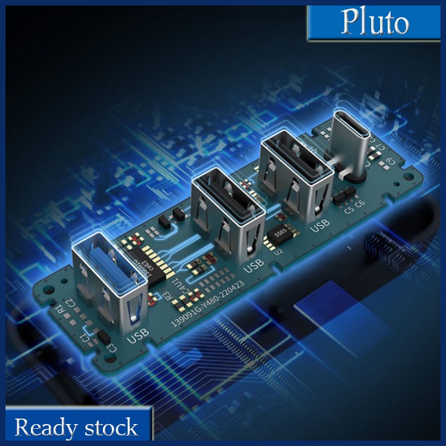 Đế Sạc Chia Cổng Type-c Tương Thích Với Tesla Model 3 / Y