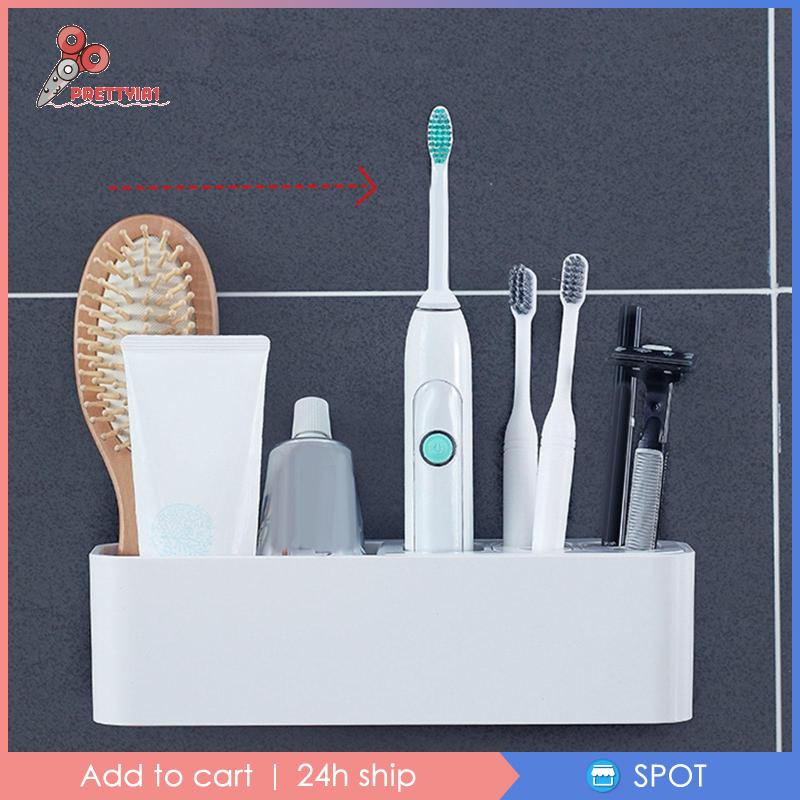 Giá Đỡ Bàn Chải Và Kem Đánh Răng Prettyia1 Tiện Dụng Cho Gia Đình