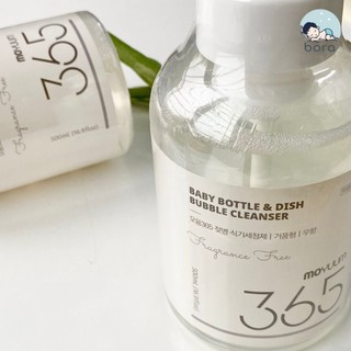 Nước rửa bình sữa Moyuum 365 dạng bọt 500ml