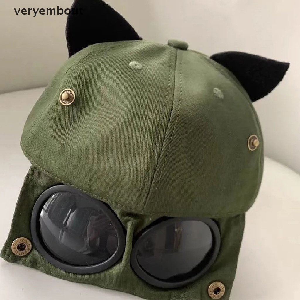 Mũ Lưỡi Trai Unisex Thêu Chữ Aviator Đeo Kính Mát Thời Trang Mùa Hè Mới