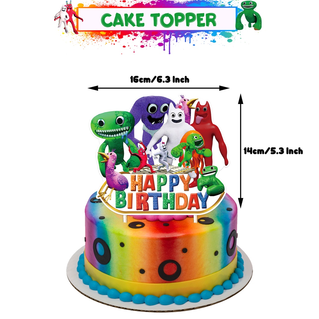 Bộ Bong Bóng Họa Tiết Hoạt Hình Banban Trang Trí Tiệc Sinh Nhật Bé