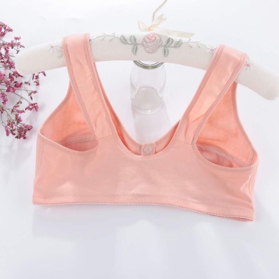 Áo Ngực Không Gọng Khóa Trước Thiết Kế Mỏng Thoáng Khí Thời Trang Cho Phụ Nữ Trung Niên