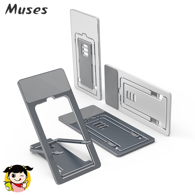 Giá Đỡ Điện Thoại Bằng Kim Loại Thiết Kế Gấp Gọn Tùy Chỉnh Tiện Dụng