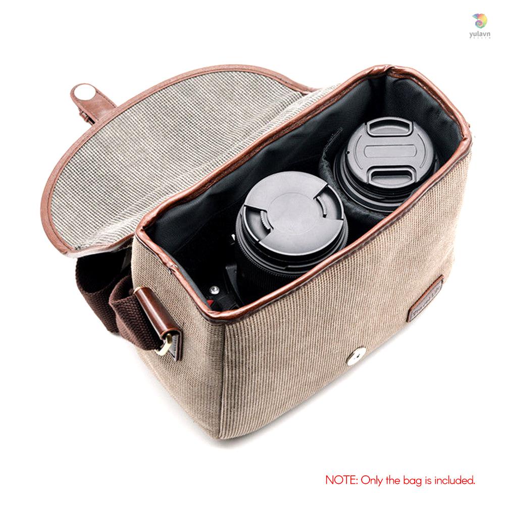 Túi Đeo Vai Đựng Máy Ảnh SLR / DSLR Phong Cách Retro