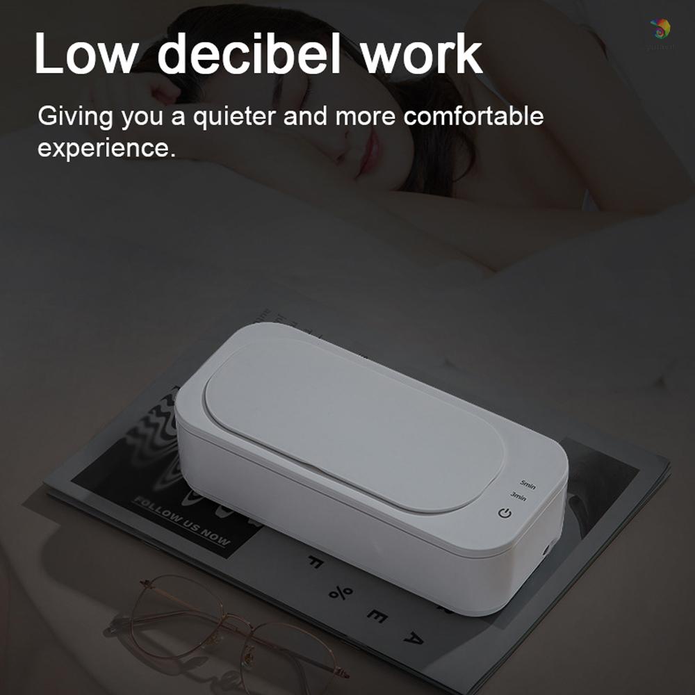 Máy Làm Sạch Bảng Mạch Trang Sức / Đồng Hồ / Mắt Kính Bằng Thép Không Gỉ 304 Tần Số Cao 47000Hz