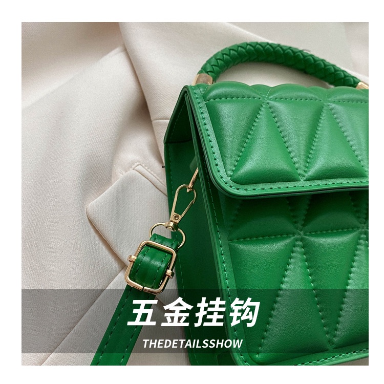 Túi Đeo Vai Hình Vuông Cỡ Nhỏ Màu Sắc Ngọt Ngào Phong Cách Retro Hàn Quốc Thời Trang Xuân 2023