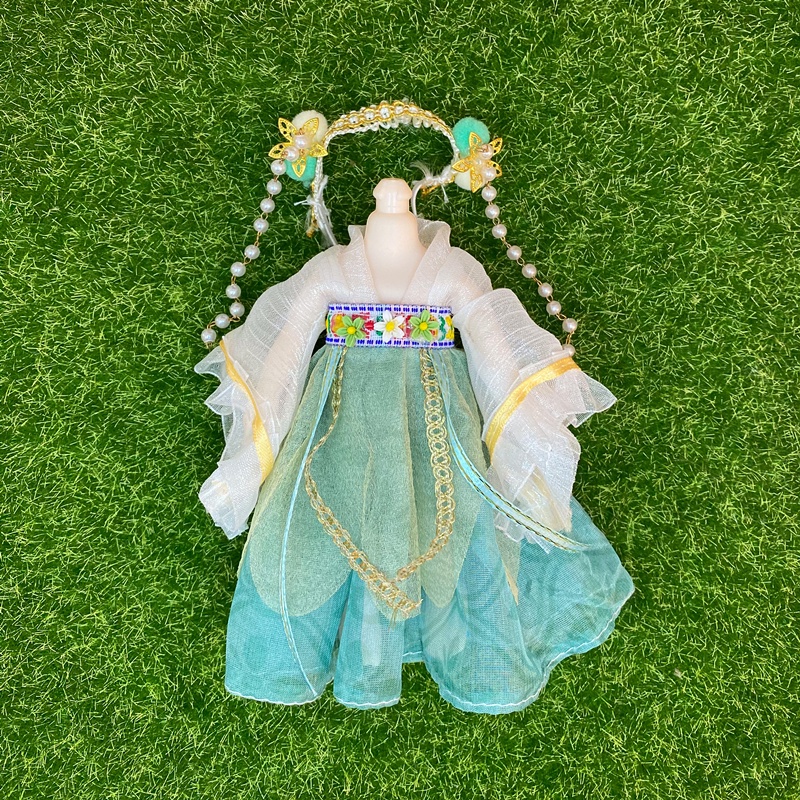Bộ Quần Áo Thay Đổi Màu Sắc Cho Búp Bê 16-17cm