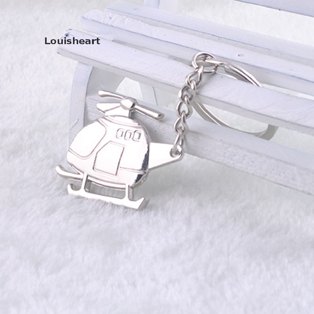 Móc Khóa Kim Loại Hình Máy Bay Trực Thăng Louisheart TFG