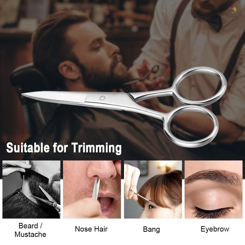 Kéo Cắt Tỉa Lông Mày / Râu Mini Bằng Thép Không Gỉ