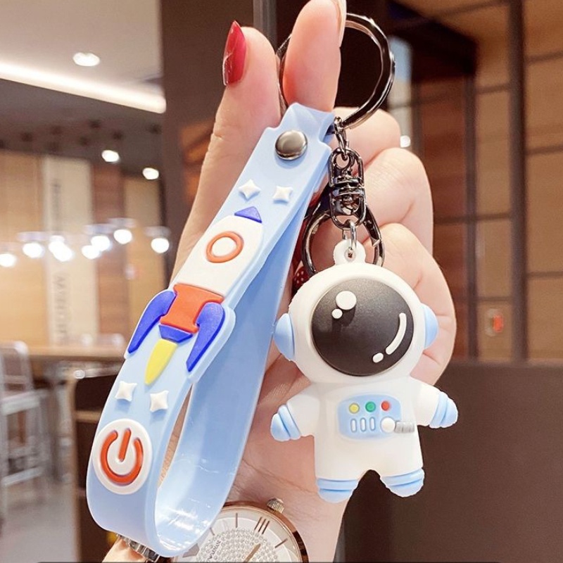 Móc Khóa Mềm Hình Phi Hành Gia Dễ Thương Sáng Tạo
