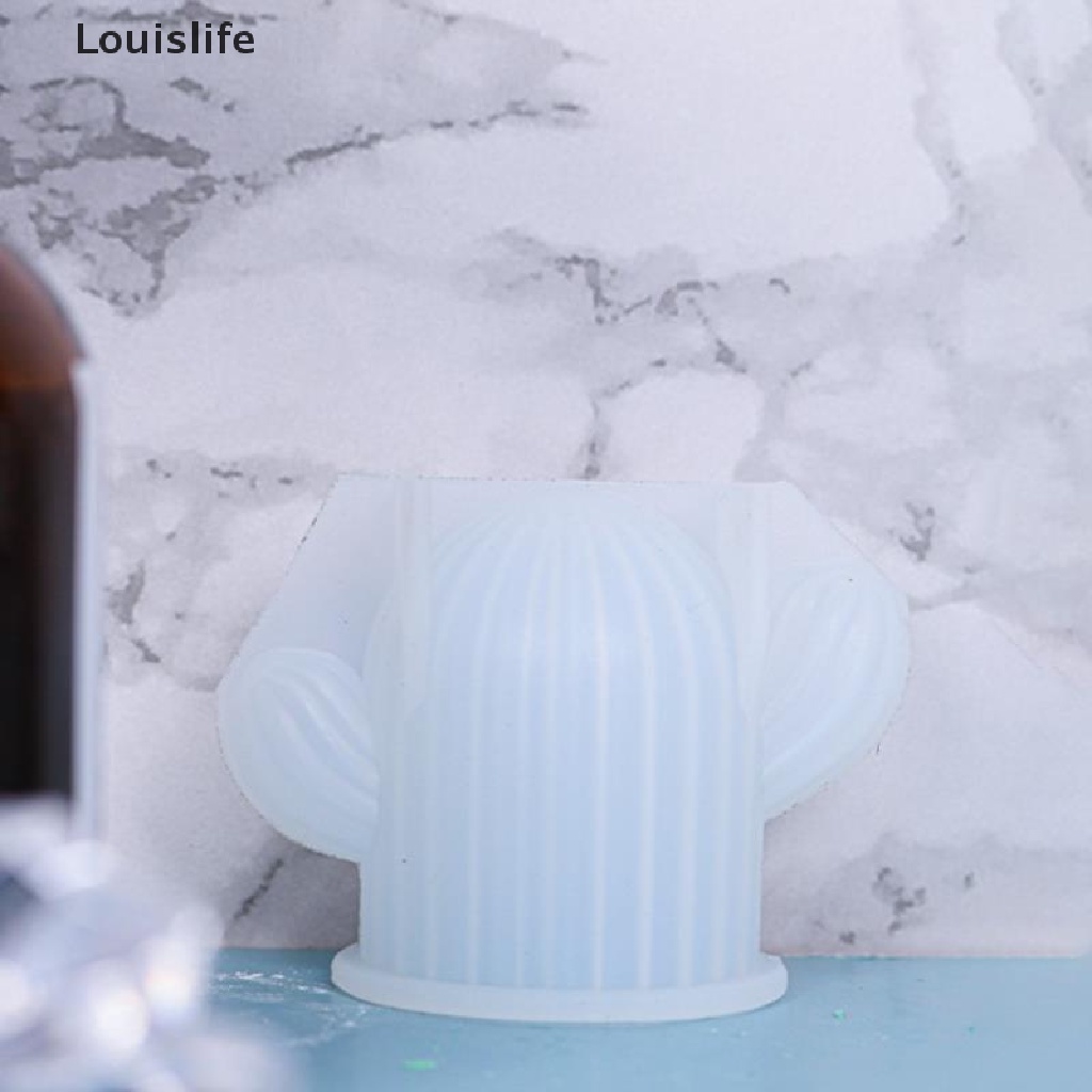 Khuôn Silicon Làm Xà Phòng Hình Cây Xương Rồng Louislife