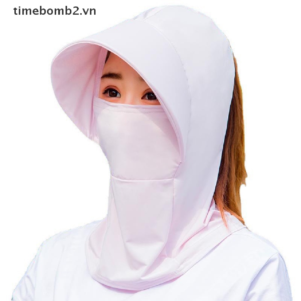 { # Mũ Chống Nắng Bằng Lụa Lạnh Thoáng Khí Thời Trang Mùa Hè Cho Nữ
