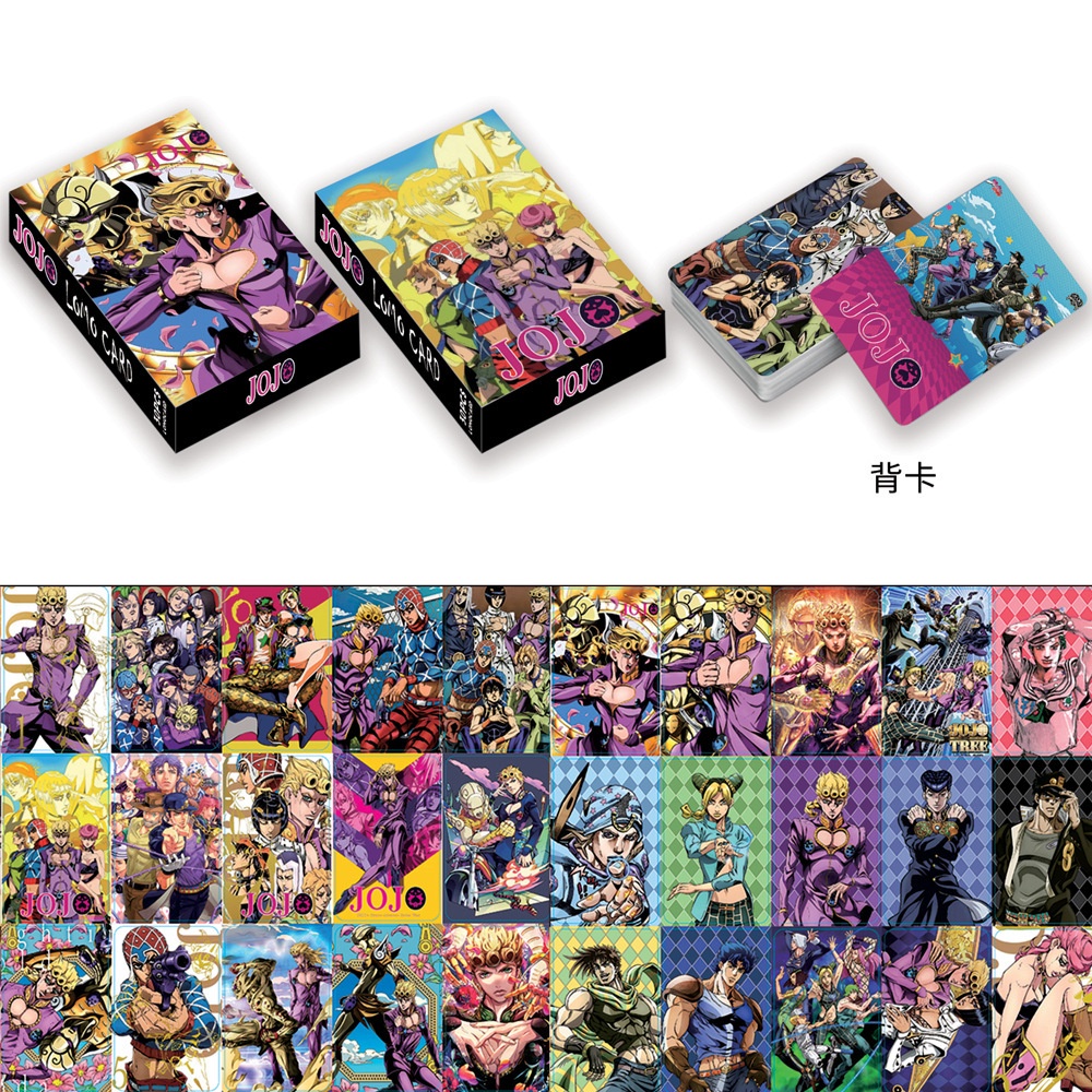 JoJo's Bizarre Adventure Lomo Card Jojo Double-sided Color Printing Photocard