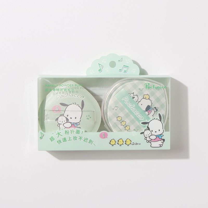 Sanliou Mút Trang Điểm Khô Và Ướt Hình Trứng Chất Liệu Cotton