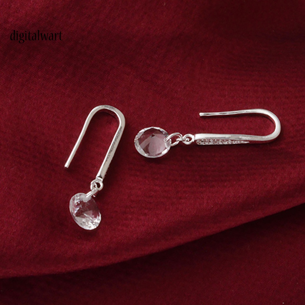 Kỹ Thuật Số| Bông Tai Mạ BạC 925 ĐíNh Đá ThờI Trang