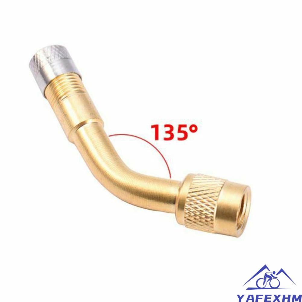 Ống Nối Dài Van Xe Đạp / Xe Máy / Xe Hơi 20g 45°\\90°\\135° Đầu Nối Dài Vòi Nước Bằng Kim Loại Tiện Dụng
