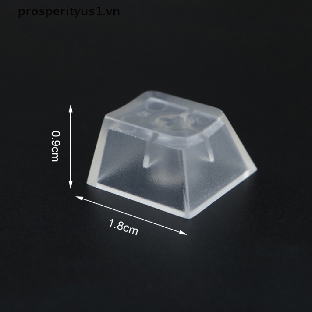 Set 10 Nút Bàn Phím Cơ R4 Bằng ABS Trong Suốt Có Thể Tháo Rời