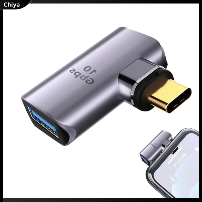 Đầu Chuyển Đổi Cáp Sạc Usb Type c Đực Sang Cái Type-c Sang Usb A Tương Thích Otg