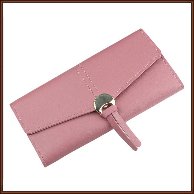 Ví Da Pu Gập 3 Thời Trang Dành Cho Nữ