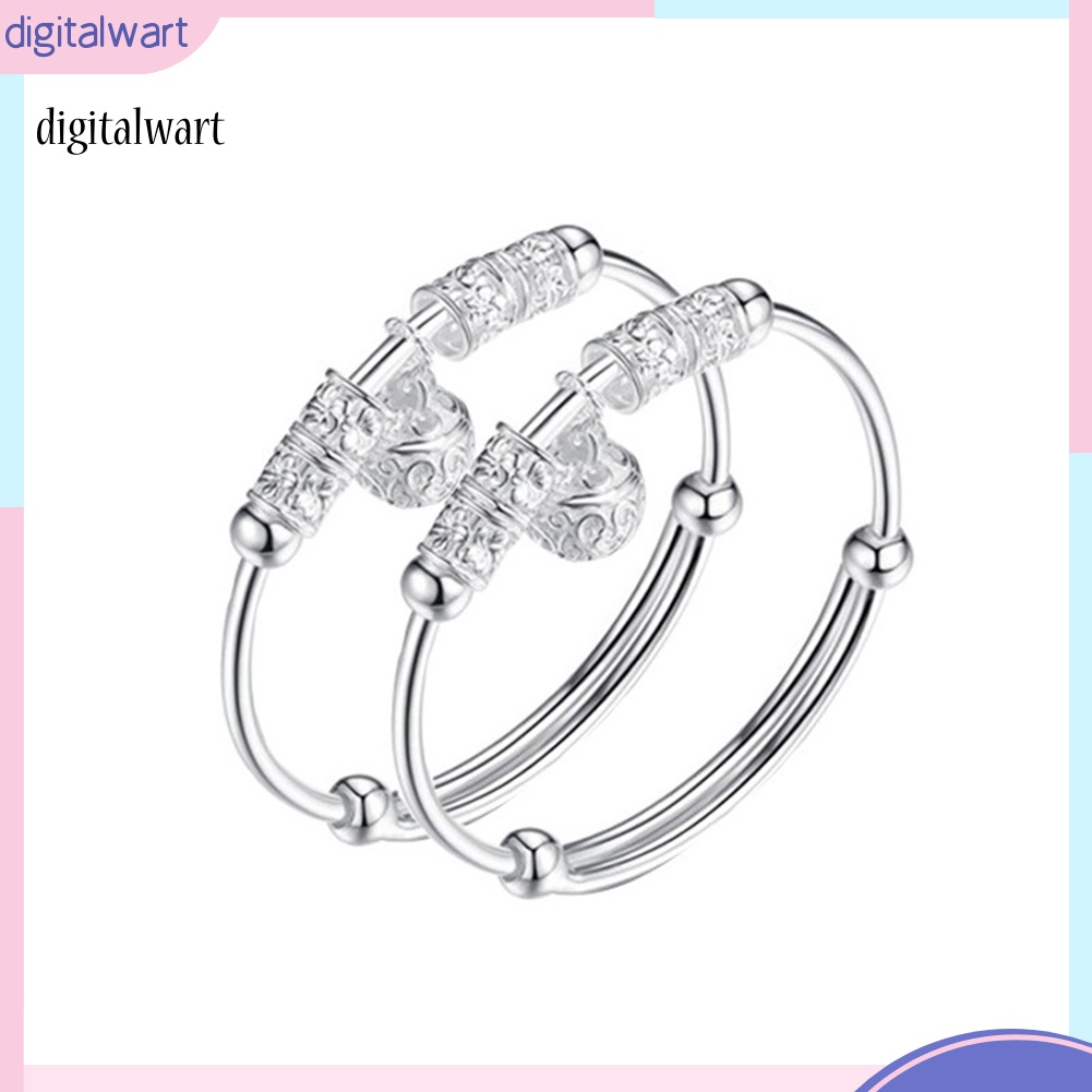 Kỹ Thuật Số| Set 2 Vòng Đeo Tay Gắn Chuông Xinh Xắn Dành Cho Các Bé