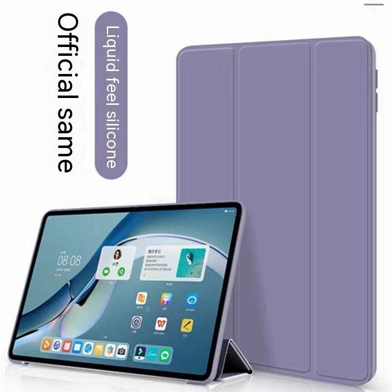 Ốp Máy Tính Bảng Silicon Nam Châm Chống Rơi Gấp Ba Khúc Cho Samsung A8 / T500 / T505 T220 / s7 / s / 8