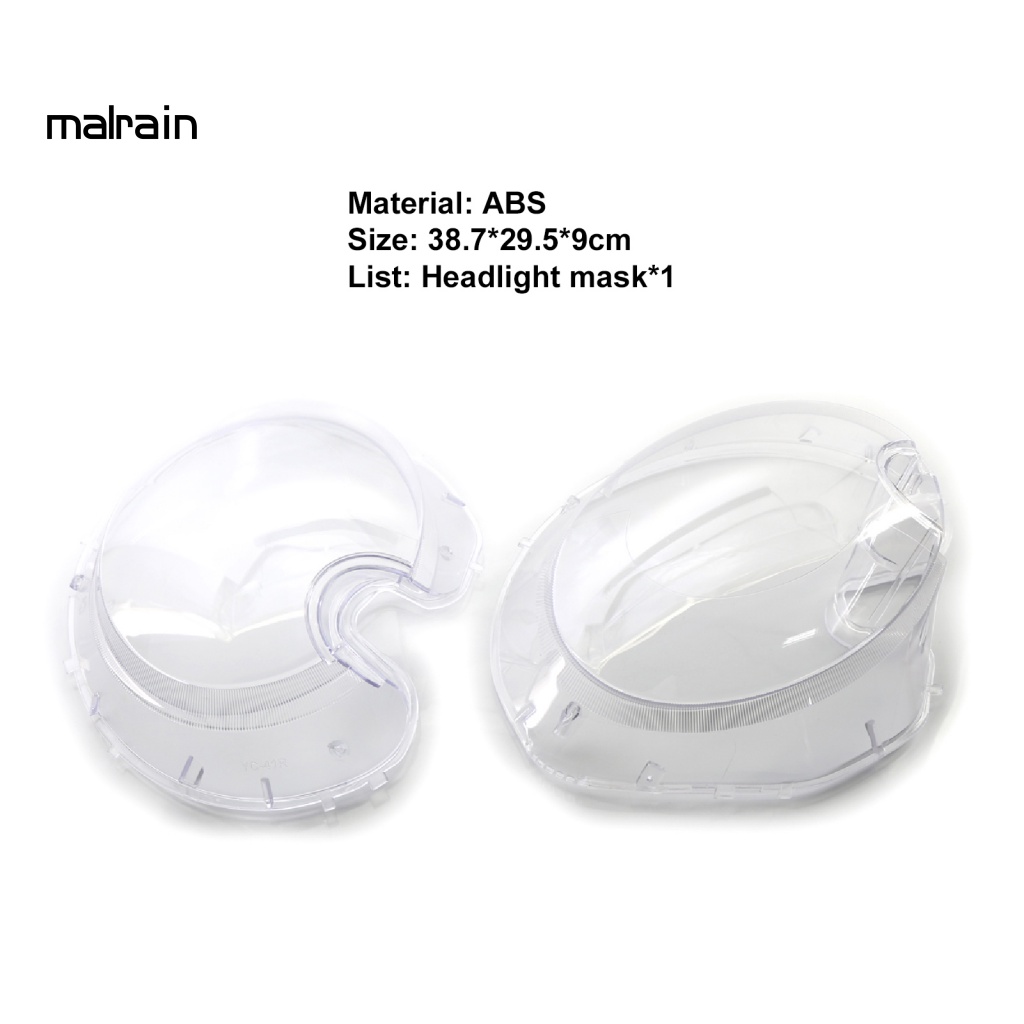 Ốp Đèn Pha Trái Phải Trong Suốt Chống Nước Thay Thế Cho Xe Hơi 1305630537 1305630538 63127270024 Ốp Bảo Vệ Chìa Khóa Xe Hơi BMW MINI R56 07-15