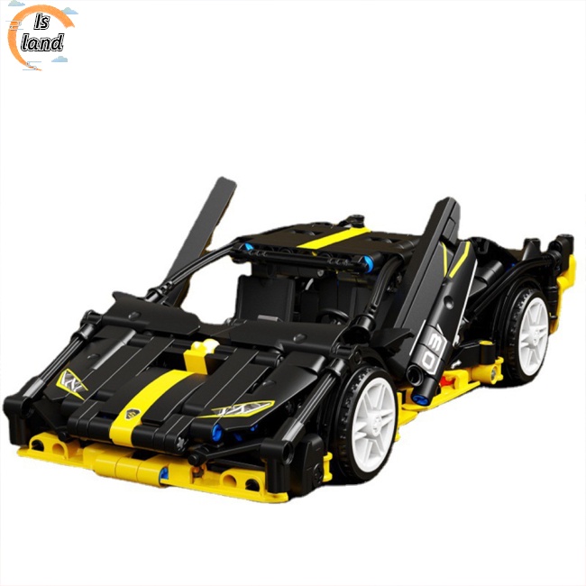 Bộ Đồ Chơi Lắp Ráp Mô Hình Xe Đua Thể Thao Lưng Kéo Độc Đáo