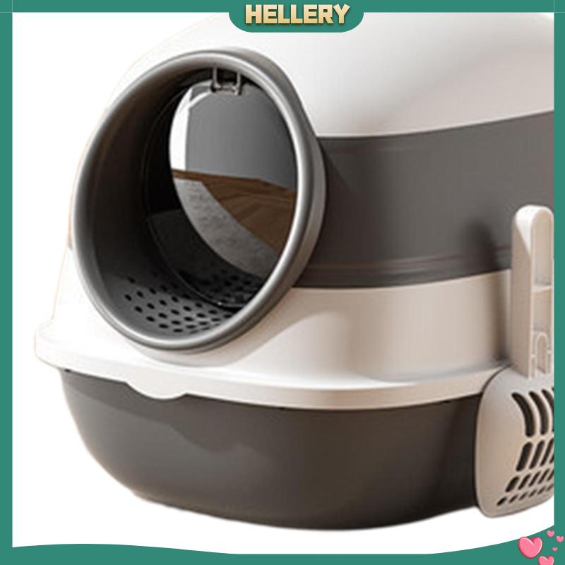 Hộp Đi Vệ Sinh Chống Văng Nước Cho Mèo Có Thể Gấp Gọn Tiện Dụng