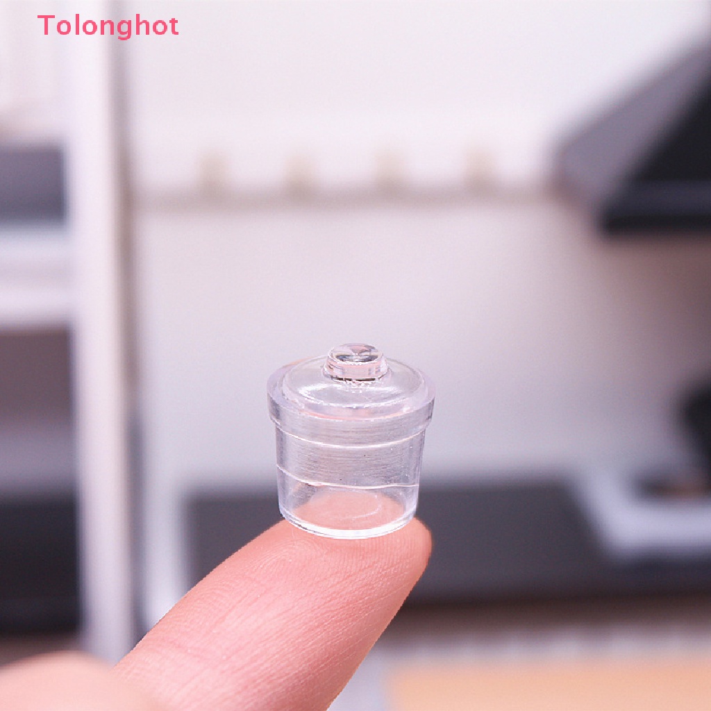 Bộ 2 Hũ Đựng Gia Vị Mini Tỉ Lệ 1: 12 Dùng Trang Trí Nhà Búp Bê