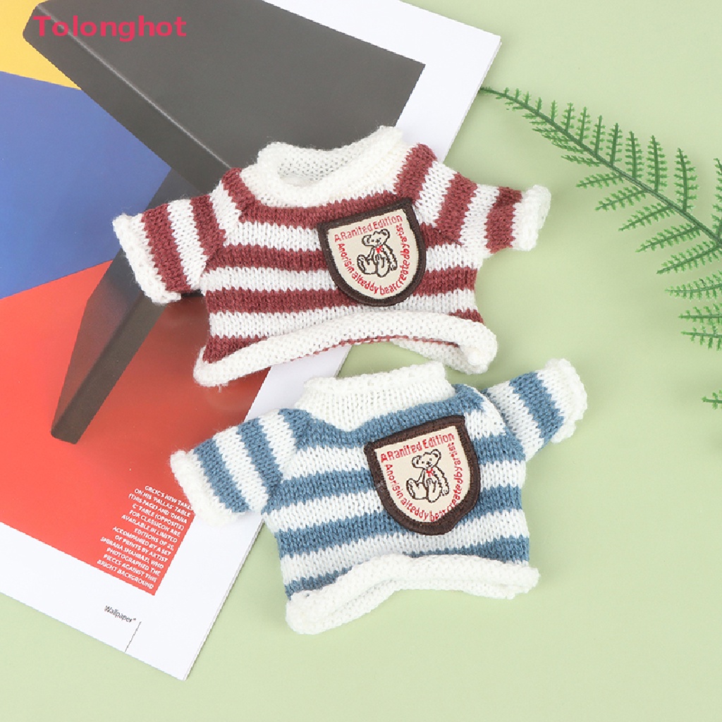 Bộ Quần Áo Sweater Dễ Thương Cho Búp Bê 20cm